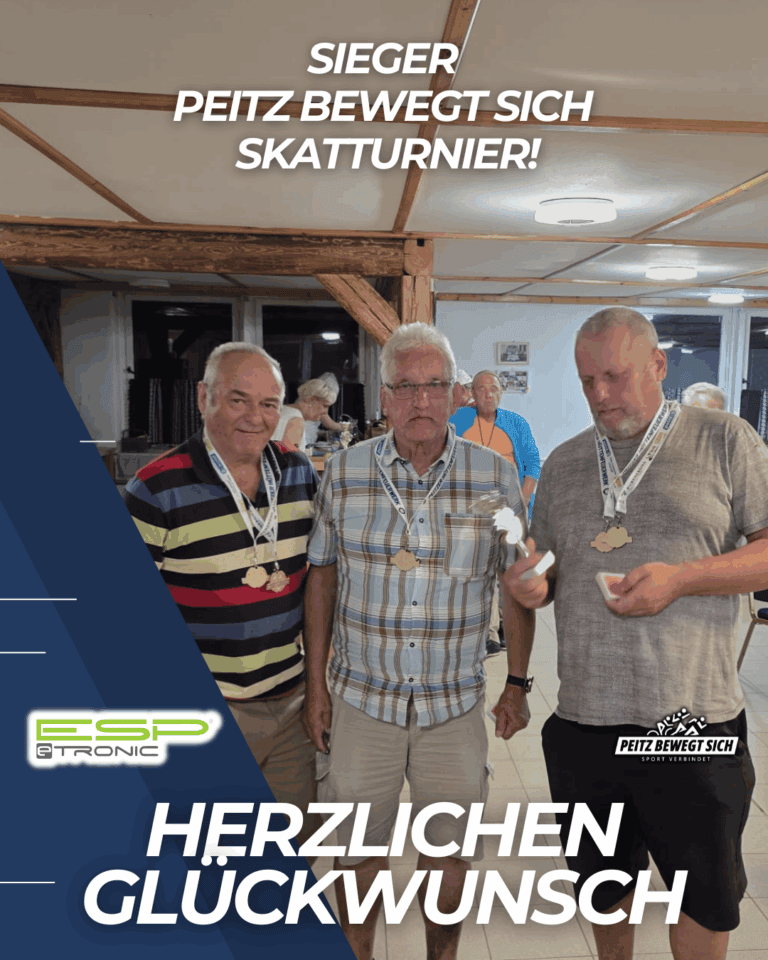 Peitz bewegt sich - Ergebnisse 2025 - Skatturnier 1