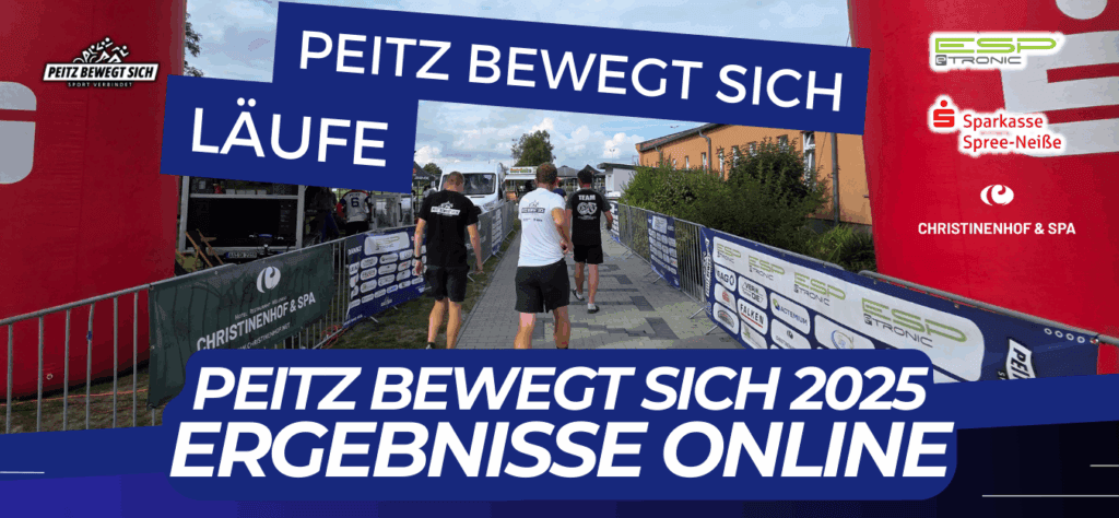 Peitz bewegt sich - Ergebnisse 2025 - Läufe
