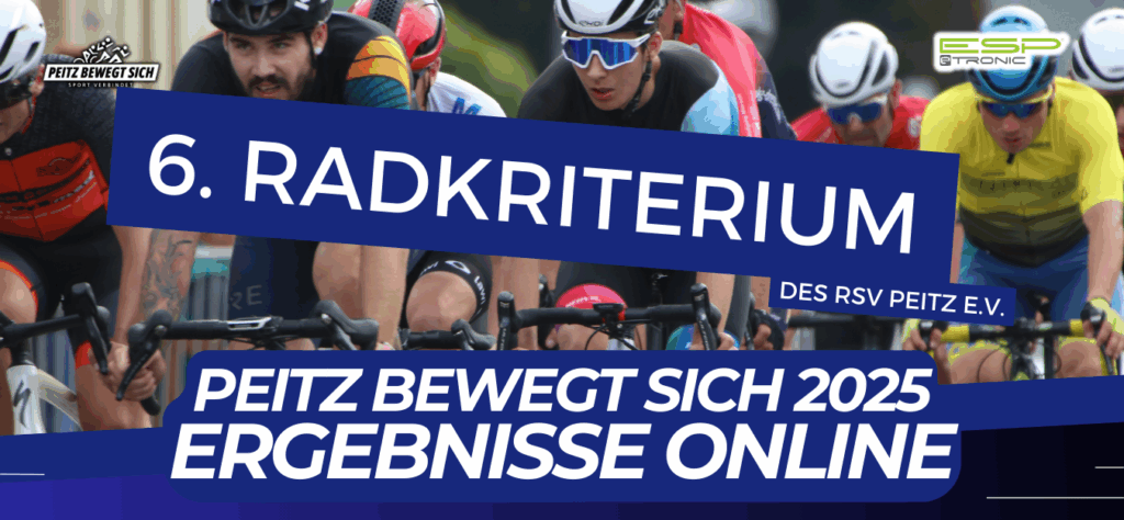 Peitz bewegt sich - Ergebnisse 2025 - Radkriterium