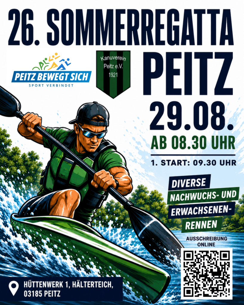 Peitz bewegt sich 2026 - Kanu