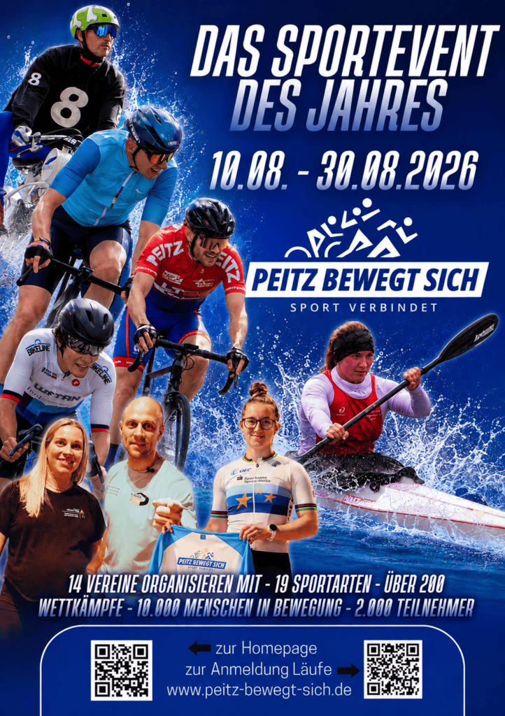 Peitz bewegt sich - Sportevent 2026